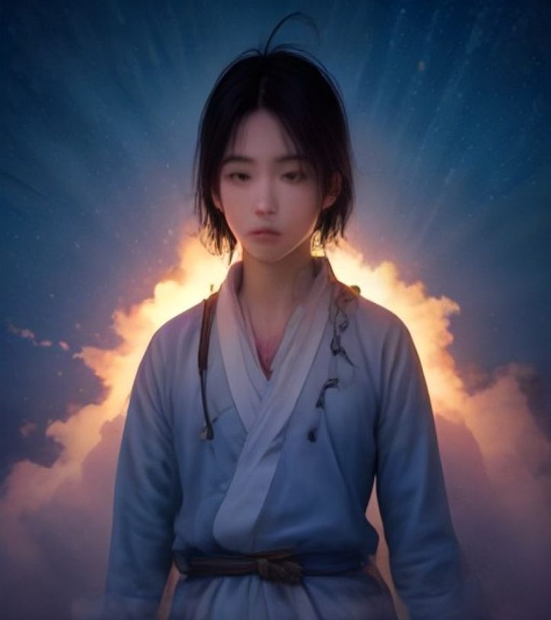 昏黄灯光下的老式放映室，胶片机投影出温暖光束穿过黑暗，画面带有浓重的电影质感与年代感，象征片子的光影魅力